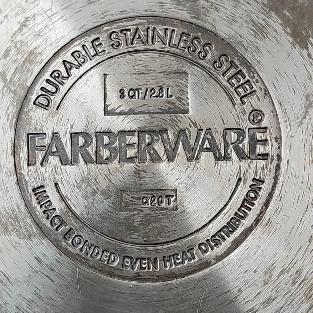 Farberware 10/18 Stainless Steel 3Qt Sauce Pan with Lid